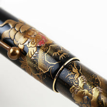 Load image into Gallery viewer, Close up to the lioness on the pen cap.