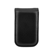 Load image into Gallery viewer, Front view of the black money clip.