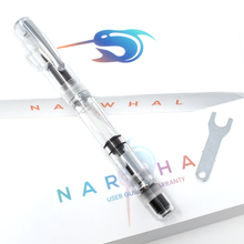 Load image into Gallery viewer, Narwhal Original Series Demonstrator Fountain Pen with Contents