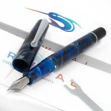 Load image into Gallery viewer, Narwhal Schulkill Marlin Blue Fountain Pen