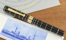 Load image into Gallery viewer, Front view of the fountain pen with the cap on.