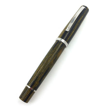 Load image into Gallery viewer, Angled front view of the rollerball pen with the cap on.