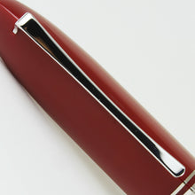 Load image into Gallery viewer, Omas 360 Cranberry Fountain Pen - 18kt Gold White Gold Nib/Rhodium Trim - B