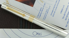 Load image into Gallery viewer, Omas Guglielmo Silver & Vermeil Marconi Fountain Pen  - 1335/2800