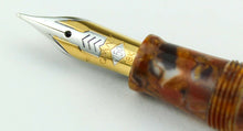 Load image into Gallery viewer, Omas Vintage Celluloid Dama Saffron Fountain Pen - C.1997 - Medium Nib