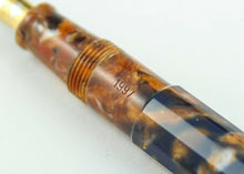 Load image into Gallery viewer, Omas Vintage Celluloid Dama Saffron Fountain Pen - C.1997 - Medium Nib