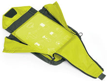 Load image into Gallery viewer, Interior view of the yellow garment folder.