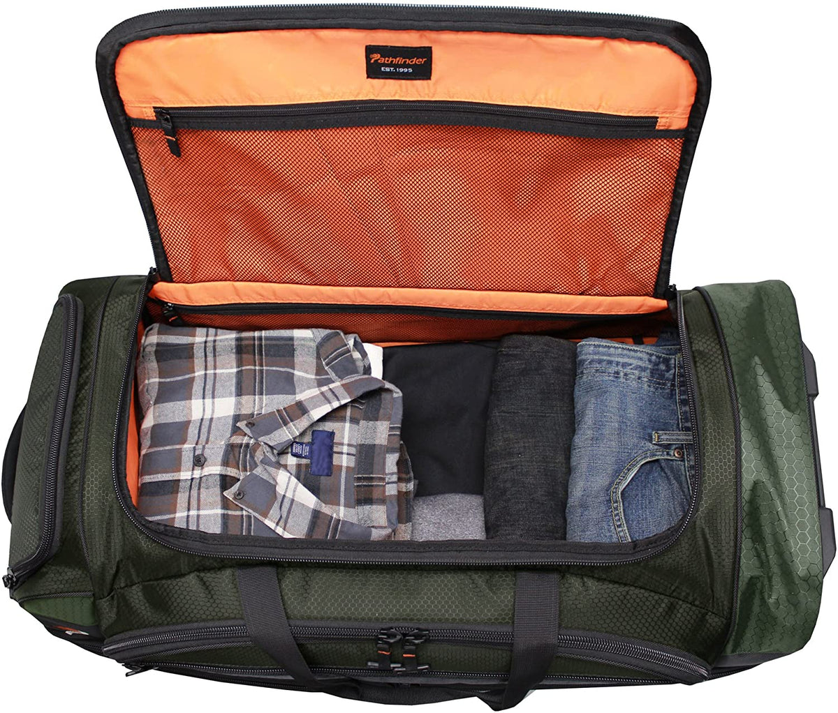 Pathfinder Gear 32" Rolling DropBottom Duffel Airline International Airline Intl