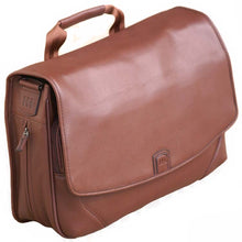 Load image into Gallery viewer, Italian Napa Expandable Messenger Brief