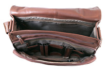 Load image into Gallery viewer, Italian Napa Expandable Messenger Brief