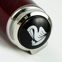 Load image into Gallery viewer, Close up to the cap top with engraved Pelikan logo.