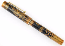 Load image into Gallery viewer, Side view of the fountain pen with the cap on.