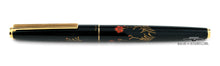 Load image into Gallery viewer, Pilot Vintage Nippon Art Flower Hiramaki-e Fountain Pen, Capped