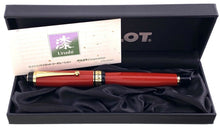 Load image into Gallery viewer, Pilot Custom 845 Vermillion Urushi Fountain Pen - M