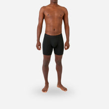 Load image into Gallery viewer, Front view of a young model wearing the boxer brief on a white background.