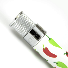 Load image into Gallery viewer, Airline International's Retro 51 White Hot Chili Pepper Rollerball - Glow in the Dark Top Ring