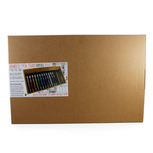 Load image into Gallery viewer, Retro 51 New Bamboo Collector Pen Tray (Holds 16 Pens)