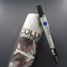 Load image into Gallery viewer, Side view of the pen leaning on the gift tube.