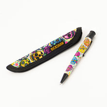 Load image into Gallery viewer, Rickshaw Dia de los Muertos Pen Sleeve and CALAVERAS Pen