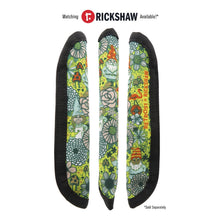 Load image into Gallery viewer, Front, side, and back views of the matching rickshaw sleeve.