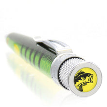 Load image into Gallery viewer, Top disk view close up on the pen. It has an icon of a fish.