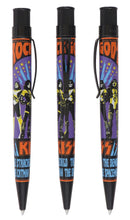 Load image into Gallery viewer, Front and side views of the Kiss Rock Poster pen.