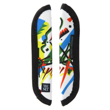 Load image into Gallery viewer, Front and back view white Kandinsky single pen sleeve.