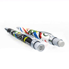 Load image into Gallery viewer, Angled top view of the Kandinsky pen and pencil set on a white background.