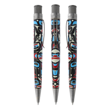 Load image into Gallery viewer, Retro 51 Smithsonian Raven Steals the Sun Rollerball Pen by James Peter Johnson