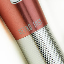 Load image into Gallery viewer, Close up to the Retro 1951 engraving on the Pink Pen