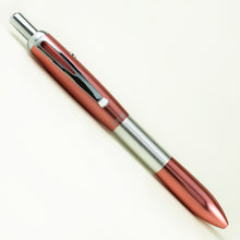 Load image into Gallery viewer, Retro 51 Thunder Tri-Motion Pen in Coral Pink (Front)