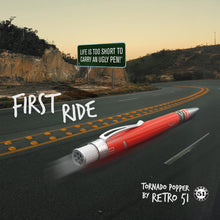 Load image into Gallery viewer, Retro 51 Tornado Popper "First Ride" Limited Edition Rollerball Pen (XRR-22P02)