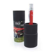 Load image into Gallery viewer, The pen arranged with the matching gift tube.