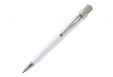 Load image into Gallery viewer, Retro 51 UK Exclusive The Queen's Platinum Jubilee - Front view. The pen barrel is white with decorations inspired on the dress she wore.