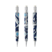 Load image into Gallery viewer, Front and side views of the Iznik Garden pencil on a white background.