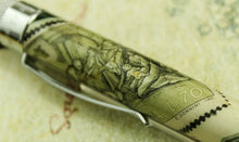 Load image into Gallery viewer, Retro 51 Postmaster Italia Rollerball Pen with Pink Sleeve - RARE!