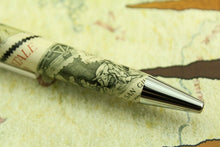 Load image into Gallery viewer, Retro 51 Postmaster Italia Rollerball Pen with Brown Sleeve - RARE!