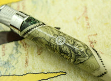 Load image into Gallery viewer, Retro 51 Postmaster Italia Rollerball Pen with Brown Sleeve - RARE!