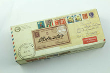 Load image into Gallery viewer, Retro 51 Postmaster Italia Rollerball Pen with Brown Sleeve - RARE!