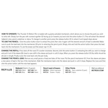 Load image into Gallery viewer, Retro 51 Thunder Tri-Motion Pen Instructions