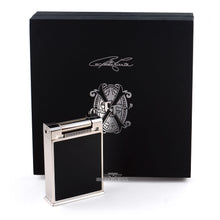 Load image into Gallery viewer, Angled back view of the lighter with the presentation box.