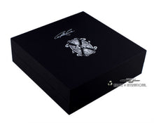 Load image into Gallery viewer, Angled front view of the presentation box.