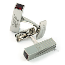 Load image into Gallery viewer, Close up to the two ingot cufflinks.