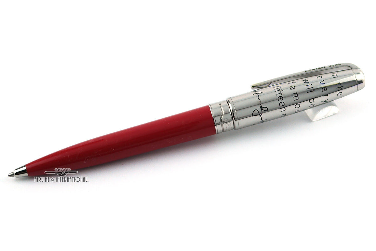 <新品>S.T. Dupont Andy Warhol 限定版 ボールペン 新品>S.T. Dupont Andy Warhol 限定版 ボールペン - メルカリ