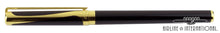 Load image into Gallery viewer, Side view of the fountain pen with the cap on.