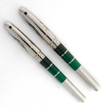 Load image into Gallery viewer, Front view of the Fountain and rollerball pens.