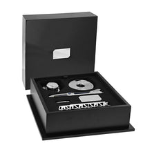 Load image into Gallery viewer, The pen and contents inside the presentation box.