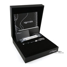 Load image into Gallery viewer, The rollerball pen in its presentation box with refills and booklets.