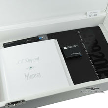 Load image into Gallery viewer, Interior compartment in the presentation case with the booklets and certificates.