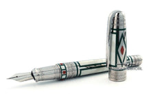 Load image into Gallery viewer, The fountain pen with the cap next to it on a white background.